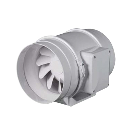 TT mixed flow 2-speed in-line fan (extract or supply)